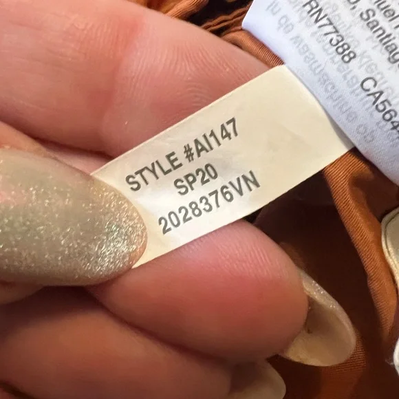 Madewell Raincheck Packable Raincoat L Orange - Picture 6 of 10